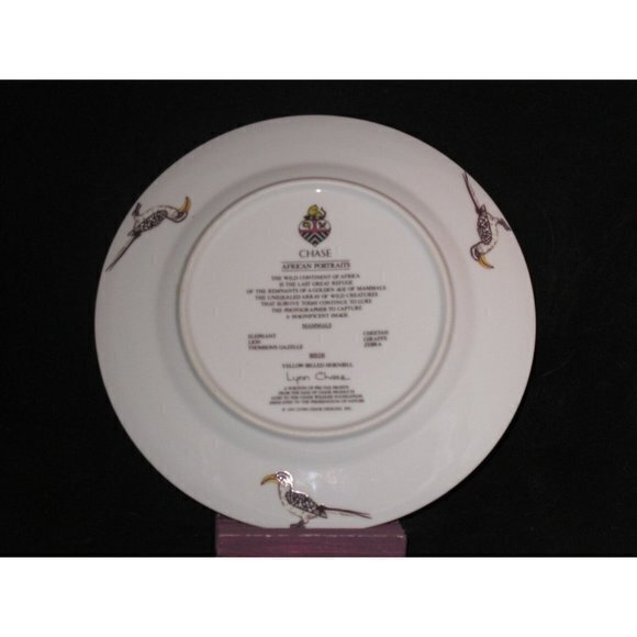 Lynn Chase African‎ Portraits Gazelle 9.25" Luncheon Salad Dessert Plate (s) - Picture 2 of 3